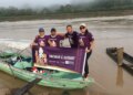 Profissionais de saúde vencem desafios para vacinação em área indígena